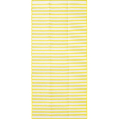 Crivit plážová podložka 90 x 180 cm žlutá