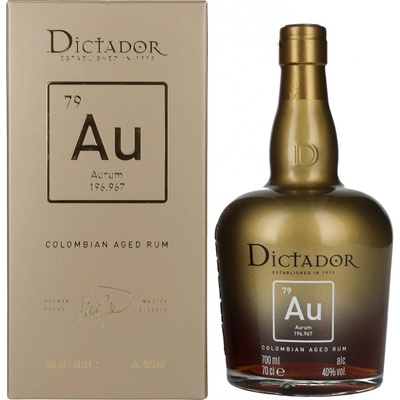 Dictador Aurum 40% 0,7 l (kartón)