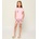 Guess Памучни спортни панталони райе за мини момиче с плодове Guess