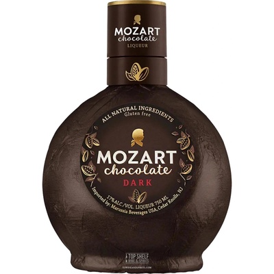 Mozart Dark Chocolate 17% 0,7 l (holá láhev)
