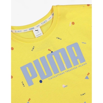 PUMA x Tinycottons Tee Yellow