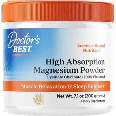 Doctor’s Best High Absorption Magnesium Powder 200 g