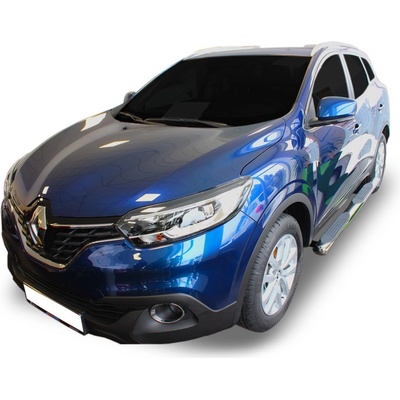 JJ & AUTOMOTIVE Boční nerezové rámy pro Renault Kadjar 2015-2019 4" oval