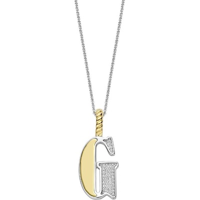 Ti Sento Сребърно колие с буква G Ti Sento 6840ZY_G (6840ZY_G)