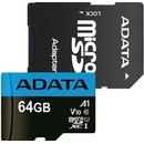 ADATA SDXC 64GB UHS-I U1 AUSDX64GUICL10A1-RA1