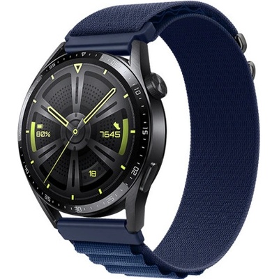 BStrap Nylon Loop remienok na Xiaomi Amazfit GTS, navy blue SSG036C0604