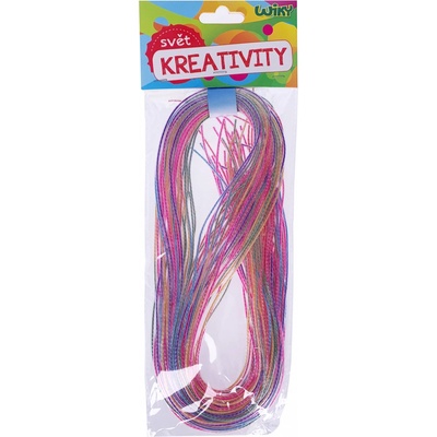 Teddies Zaplétací provázky bužírky barevné 105cm v sáčku – Zbozi.Blesk.cz