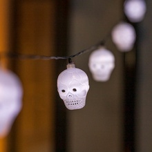 Solar SolarCentre Solární LED řetězCentre Halloween Skull 20 světel