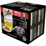 Sheba SHEBA poultry/chicken/ turkey Мокра храна за котки, с птиче, пилешко, пуешко, в сос, 32x85 g
