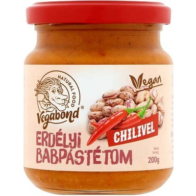 Vegabond Fazolová paštika s chilli 200 g