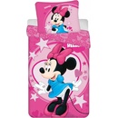 Jerry Fabrics Obliečky Minnie Hello micro Polyester mikrovlákno 140x200 70x90