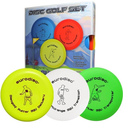 Eurodisc DiscGolf Set SQU 3 Discs