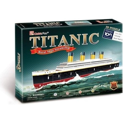 CubicFun Пъзел 3D Кораб Titanic - Cubic Fun 35 части