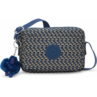 Kipling Malá crossbody kabelka ABANU PRT Blue on Wire