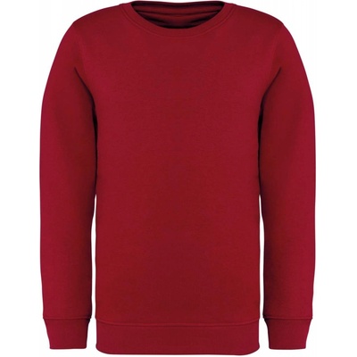 Native Spirit dětská eco mikina Friendly Hibiscus Red