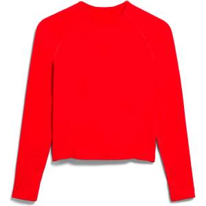 Armedangels Дамска блуза за йога ARMEDANGELS Women's Seamless Longsleeve Yoga shirt - Mars Red (916-7771-0412)