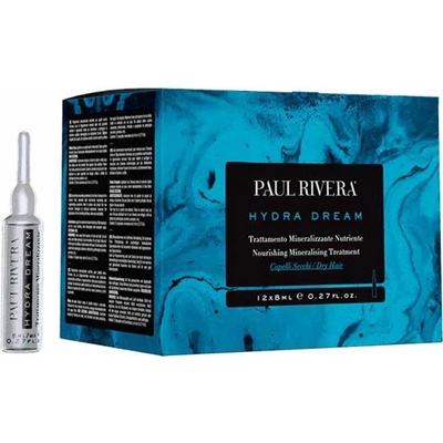 Paul Rivera Hydra Dream Подхранваща терапия за суха коса, 12 x 8 ml