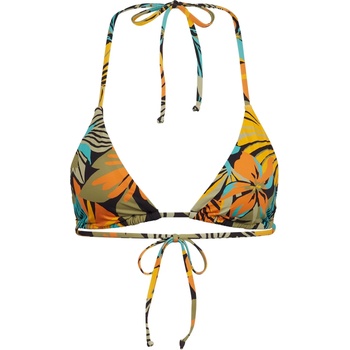 Billabong Дамско бикини горнище Billabong Women's Des Tropiques Multi Tri Bikini top - Black Pebble (150-6033-0114)