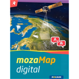 Mozaik education Multilingual Geographical Digital Atlas - Upper Primary. 1year, 1device. 127 maps (MS-4095D)