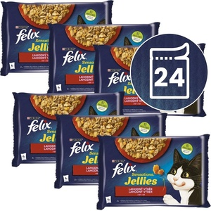 FELIX Капсули FELIX Sensations Jellies, вкусен избор в желе 24 x 85 г
