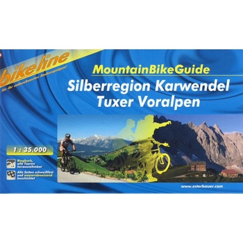 cykloatlas Silberregion Karwendel Tuxer Voralpen 1:35 t. 1. e