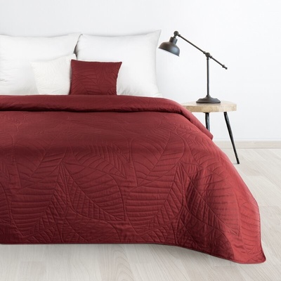 Takoy DESIGN 91 Přehoz na postel s raženým motivem listů -HF-404796 220 x 240 cm