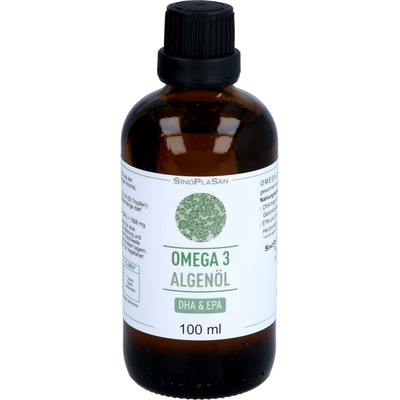 SinoPlaSan Omega 3 algae DHA + EPA olej 100 ml