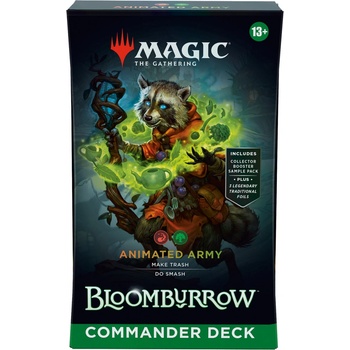 Wizards of the Coast Magic The Gathering Bloomburrow Commander Deck Animated Army