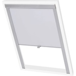 vidaXL Затъмняваща ролетна щора, бяла, MK06, GGL и GGU (133507)