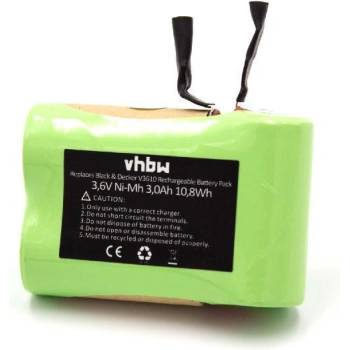 Image 1 of VHBW Батерия за Black & Decker V3610, 3000 mAh (800108595)