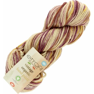 Etrofil Vintage Organic Hand Paint SE711 krémovo fialová