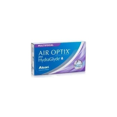 Air Optix plus HydraGlyde Multifocal (6лещи)