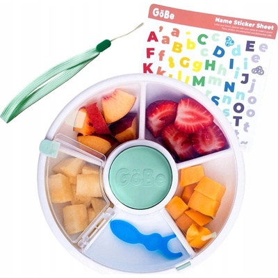 Gobe nádoba na desiatu Snack Spinner mätovo zelená