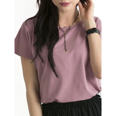 BASIC Dámské tričko rv-bz-4622.20 dark pink