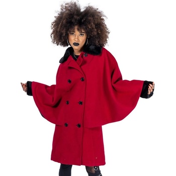 ROCKABELLA дамско палто rockabella - joilette - red - j-joliette-r