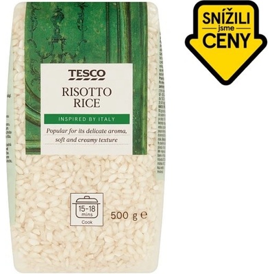 Tesco Risotto rýže střednězrnná 0,5 kg
