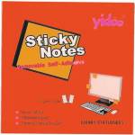  Самозалепващи листчета Sticky 75/75 мм неон, червени