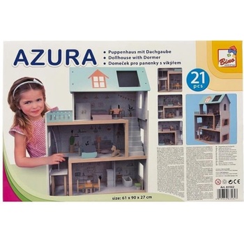 Bino AZURA - Дървена къща за кукли