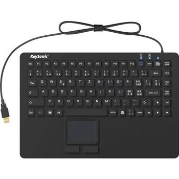 Keysonic KSK-5230IN клавиатура USB QWERTZ Швейцарски Черен (28079)