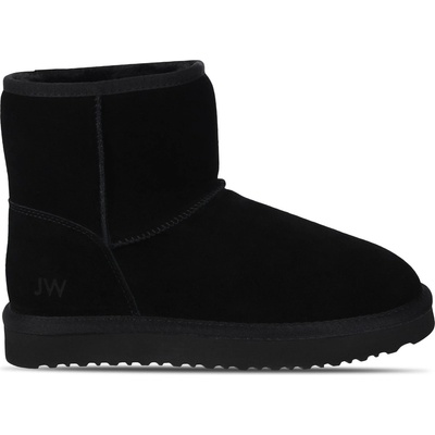 Jack Wills Дамски меки ботуши Jack Wills Mid Snug Boots Womens - Black