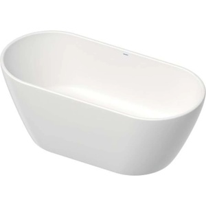Duravit D-Neo - Свободностояща вана, 160x75 cm, без преливник, DuraSolid, ClickClack, бяла 700486000000000 (700486000000000)