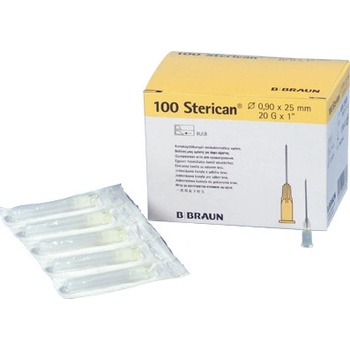Sterican Injekčná ihla 20 G x 1 0,90 x 25 mm žltá 100 ks