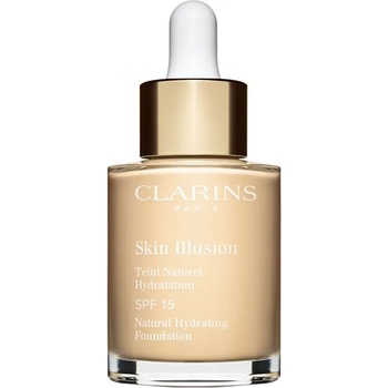 Clarins Skin Illusion Natural Hydrating Foundation озаряващ хидратиращ фон дьо тен SPF 15 цвят 100.5W Cream 30ml