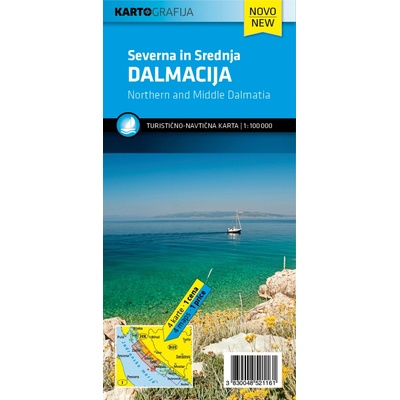 Severna, Srednja in Južna Dalmacija - komplet námořních map