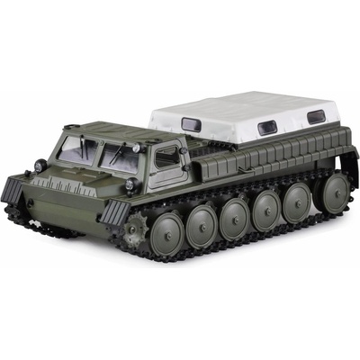 Amewi RC obrněné pásové vozidlo RTR olivově zelená replika GAZ-71 1:16