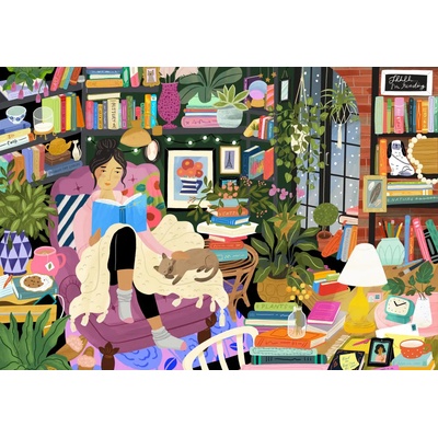 Pieces & Peace - Puzzle Reading Book - 1 000 piese