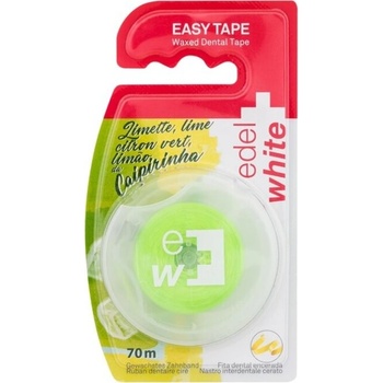 Edel+White Easy Tape Waxed Dental Tape Caipirinha Voskový dentálny pásik 70 m 1 ks