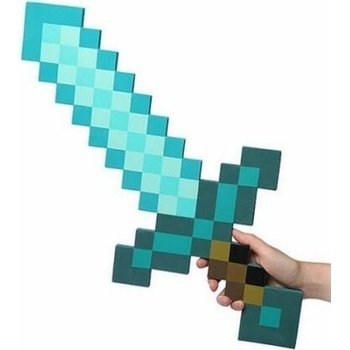 Minecraft meč malý modrý