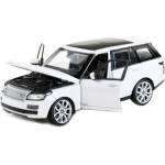 Rastar Метален джип Rastar - Range Rover, с отварящи се врати, 1: 24, бял (56300)