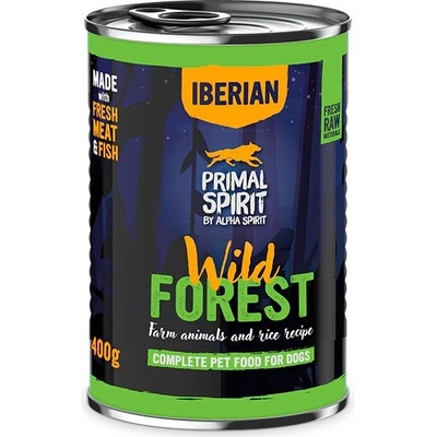 Primal Spirit Adult Dog Iberian Wild Forest 400 g